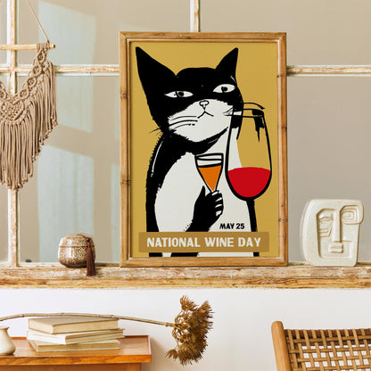 Wine Day Art Print
