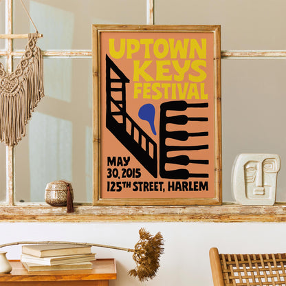 Uptown Keys Festival Poster