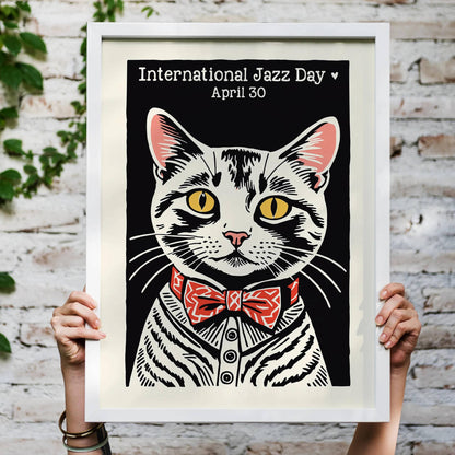International Jazz Day Wall Art Print