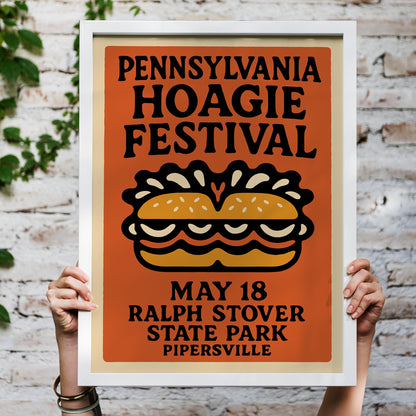 Pennsylvania Hoagie Festival Poster