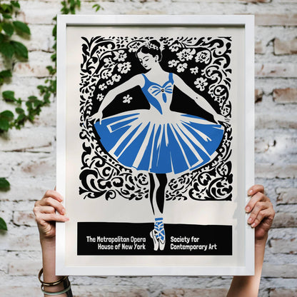 Vintage NYC Ballet Poster