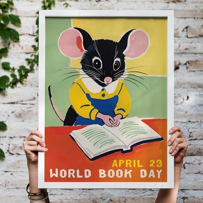 World Book Mouse Poster