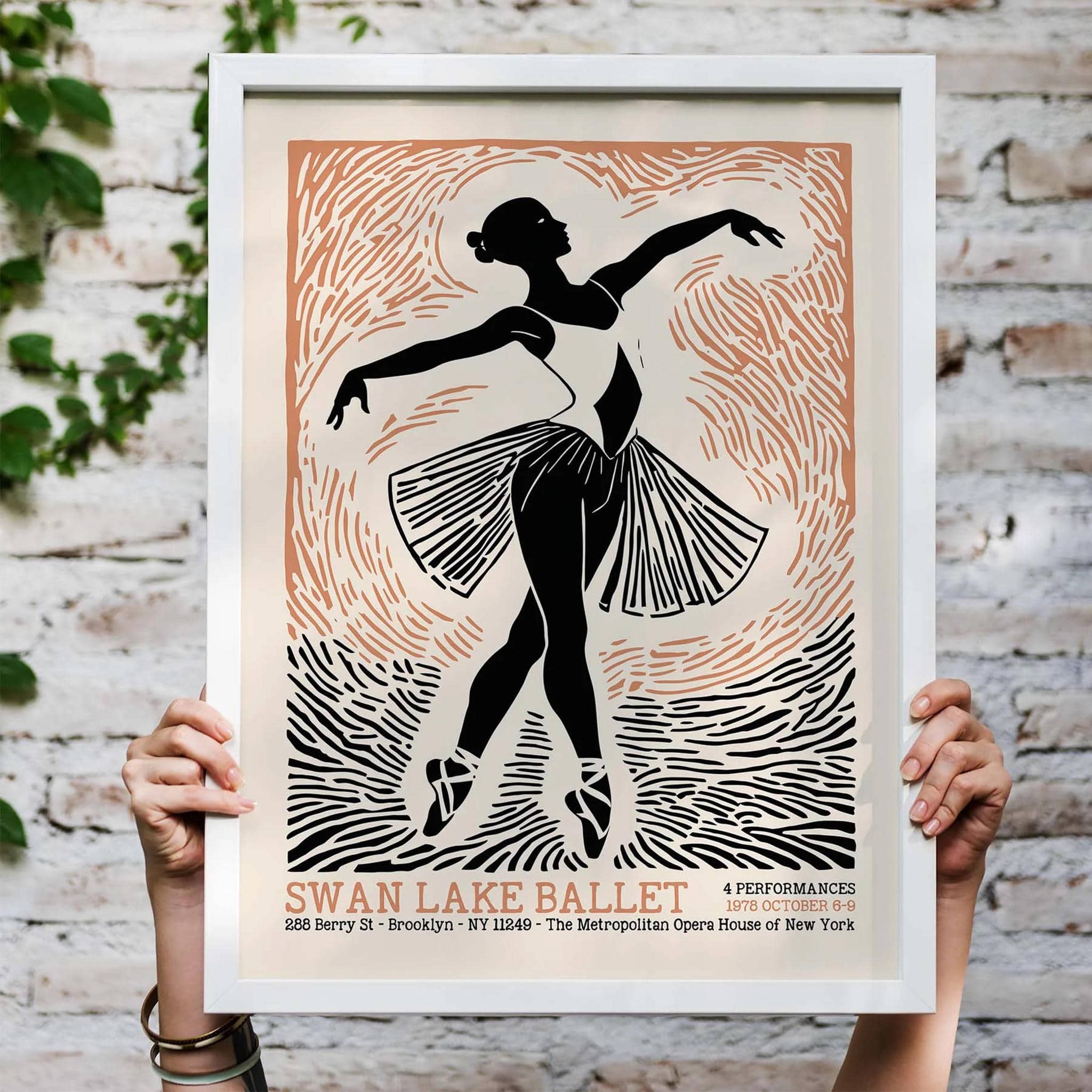 Swan Lake Ballet Poster Print – HypeSheriff