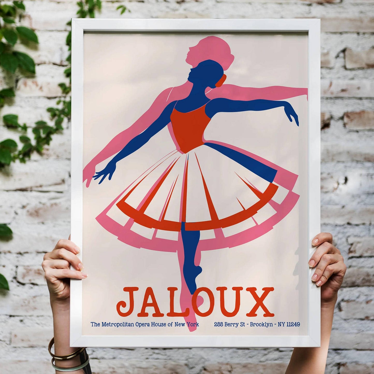 Jaloux NYC Ballet Poster Print