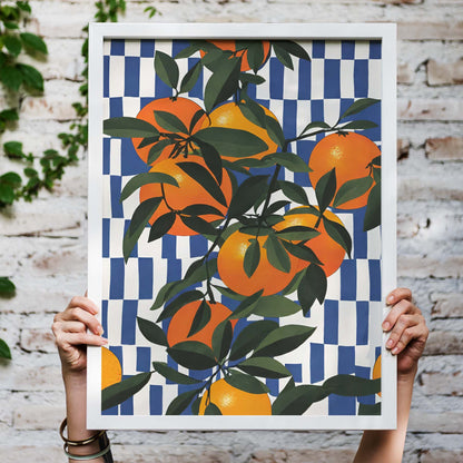 Oranges Wall Art Print