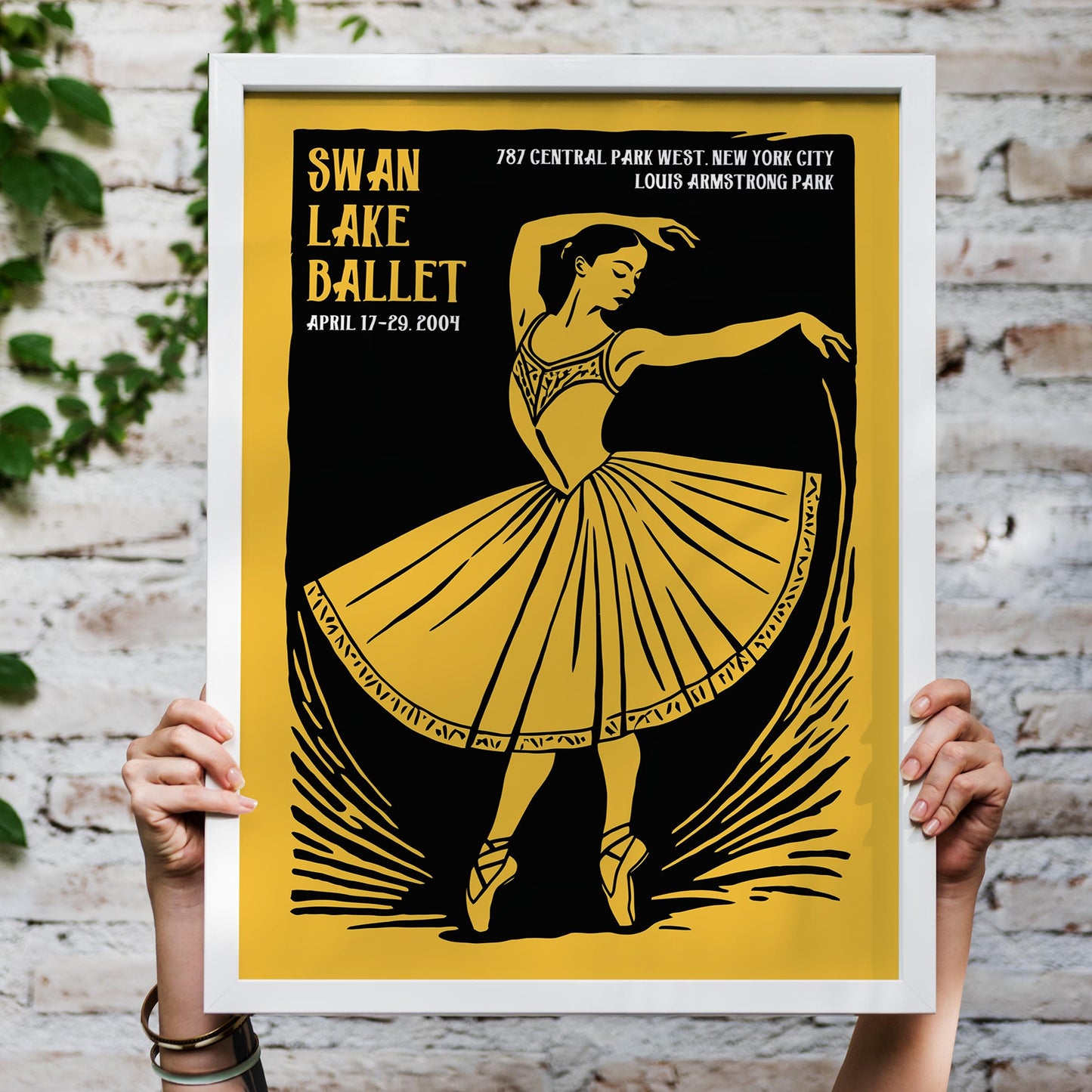 Swan Lake Ballet Poster 2026