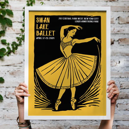Swan Lake Ballet Poster 2026