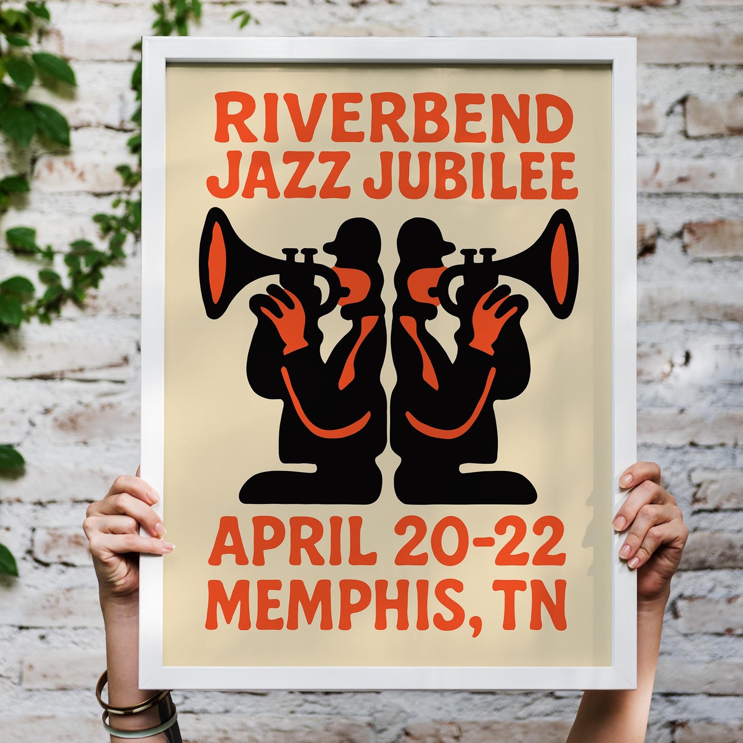 Riverbend Jazz Poster Print