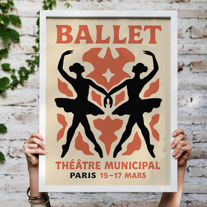 Paris Ballet Poster Print