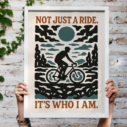 Cyclist Soul Ride Poster