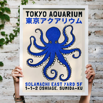 Tokyo Aquarium Japanese Poster