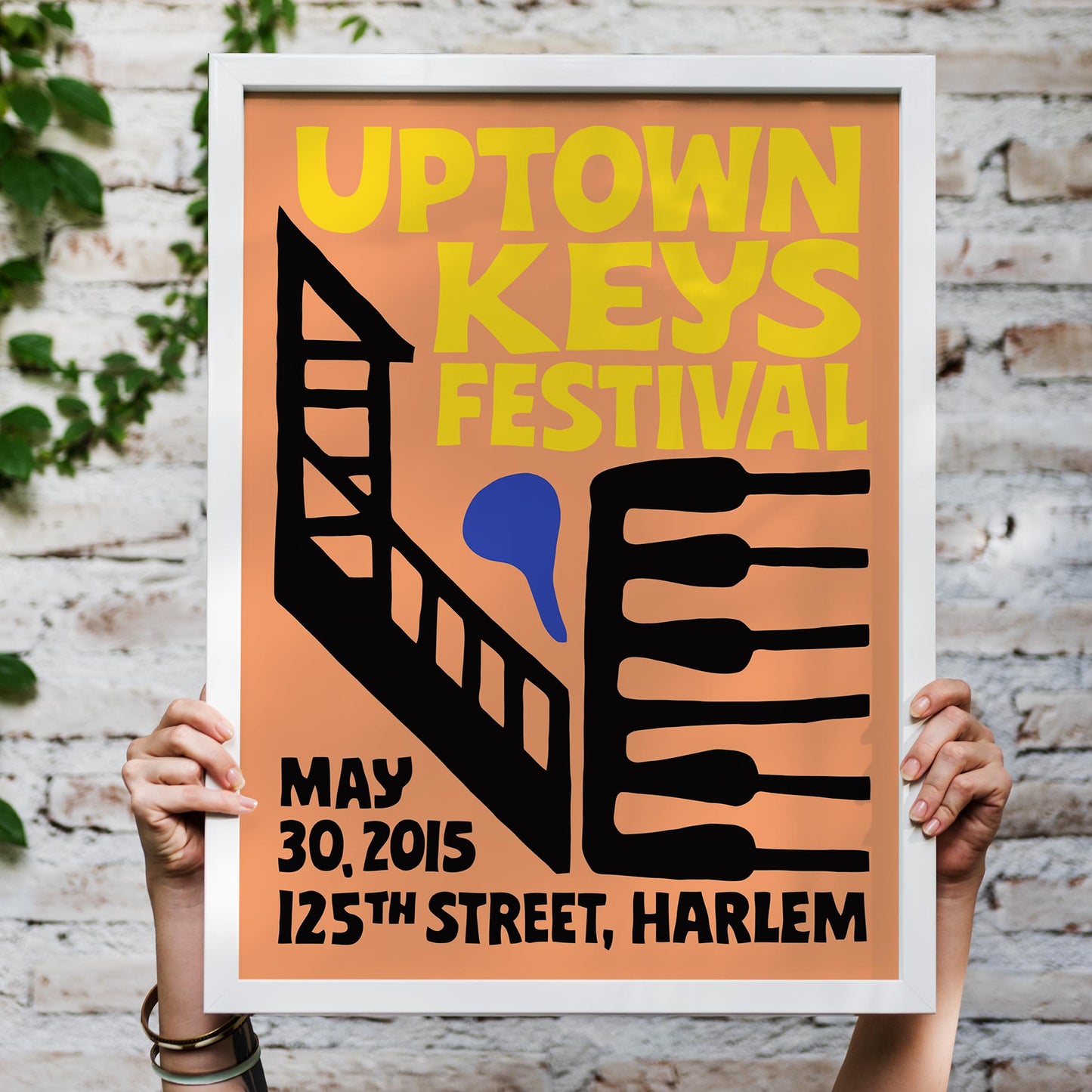 Uptown Keys Festival Poster