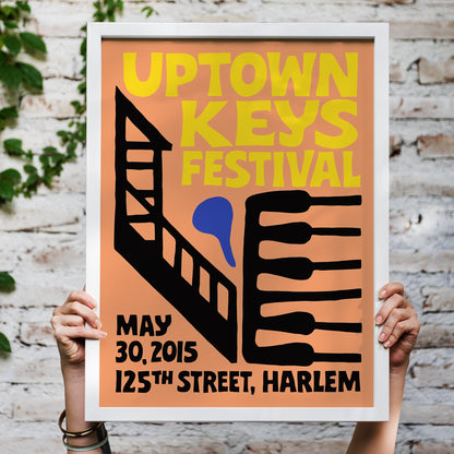 Uptown Keys Festival Poster