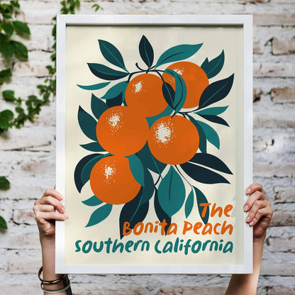 California Peach Wall Art