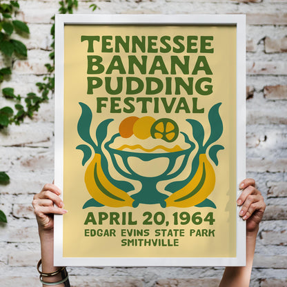 Banana Pudding Festival Poster