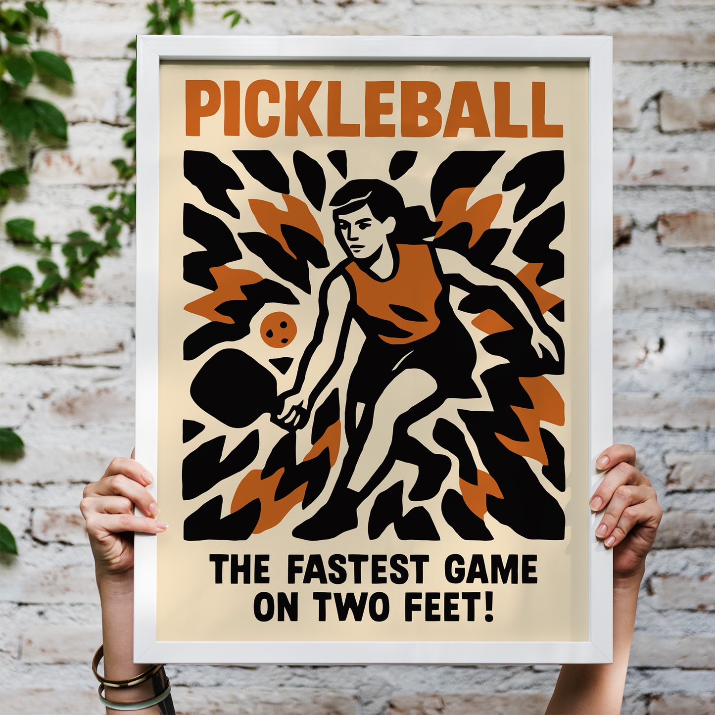 Pickleball Energy Sports Poster