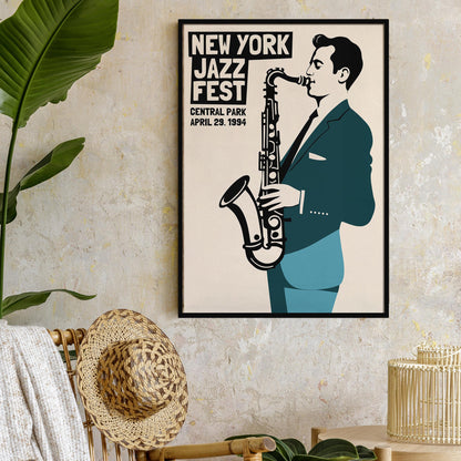 New York Jazz Fest Print