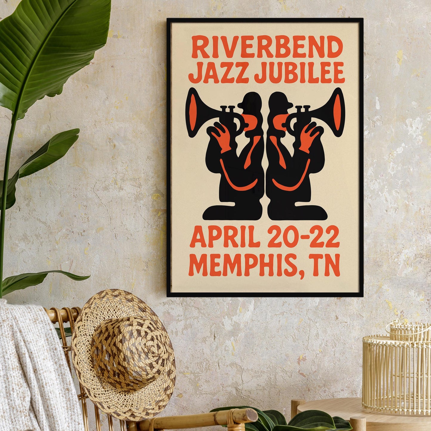 Riverbend Jazz Poster Print