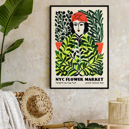 NYC Flower Market Botanical Wall Art