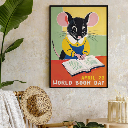 World Book Mouse Poster