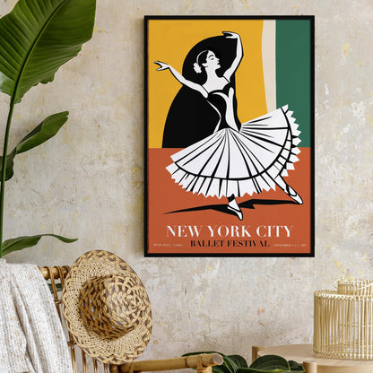 NYC Ballet Poster Print