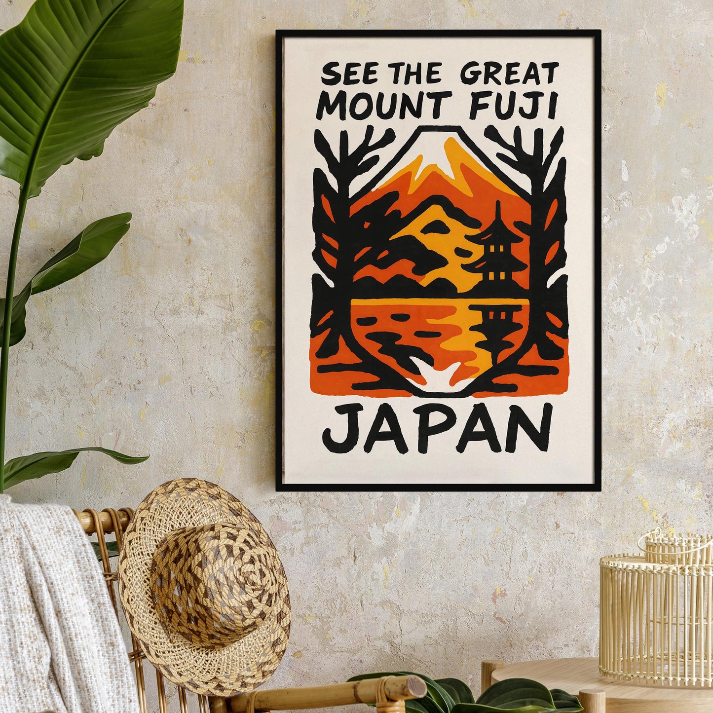 Mount Fuji Japan Poster Print