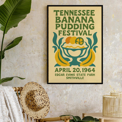 Banana Pudding Festival Poster