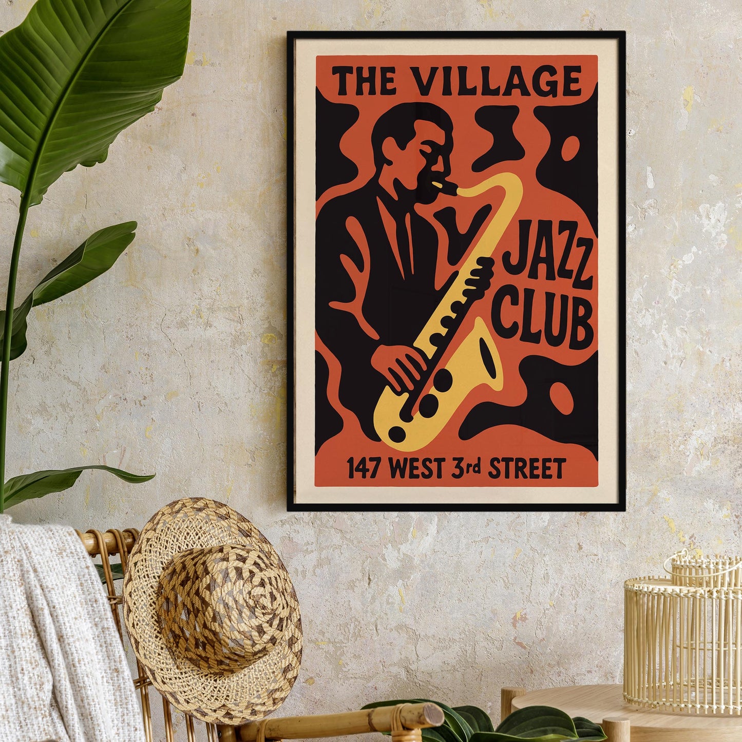 Village Jazz Club Poster