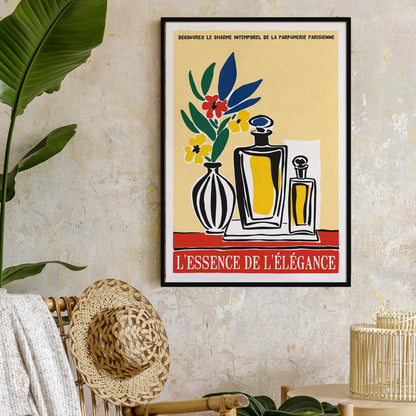Parisian Perfume Still Life Art Print