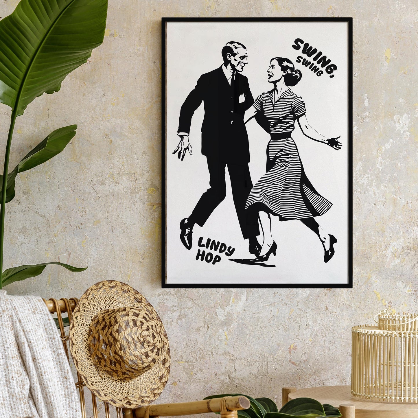 Swing Lindy Hop Wall Art