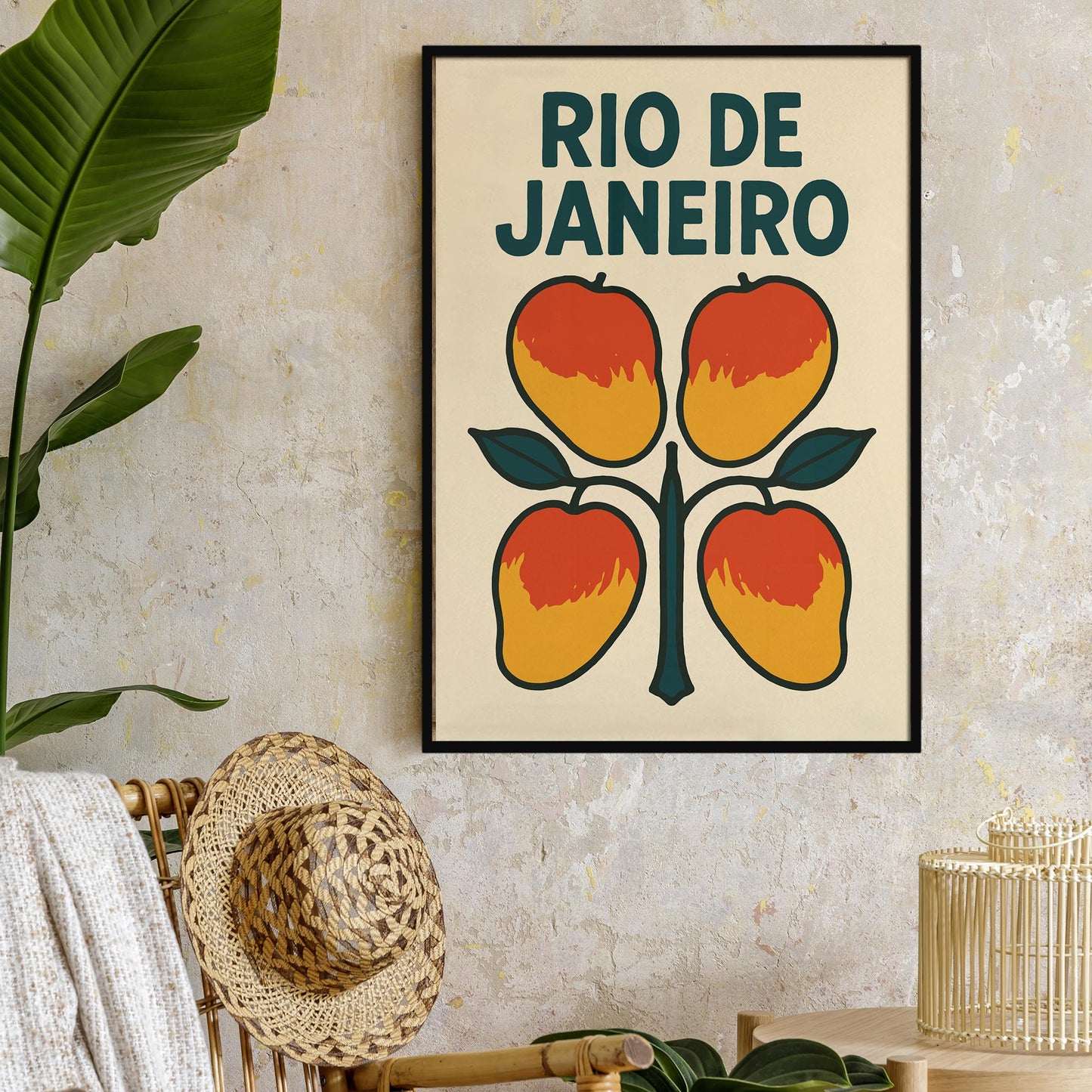 Rio Mango Bloom Poster