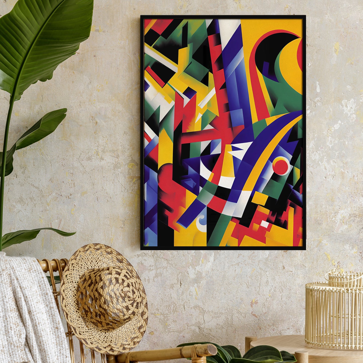 Abstract Vintage Composition Art Prints