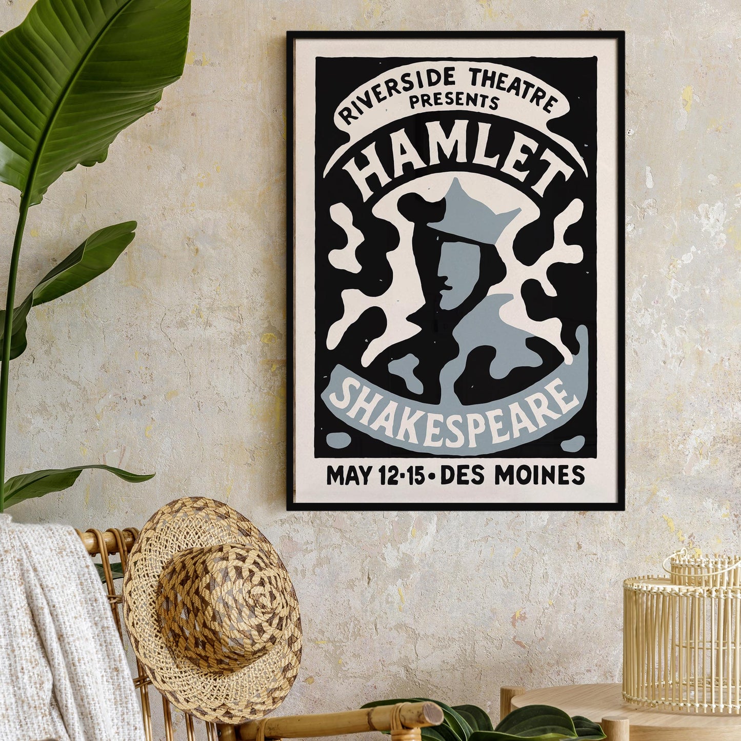 Hamlet Shakespeare Poster Print