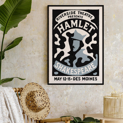 Hamlet Shakespeare Poster Print