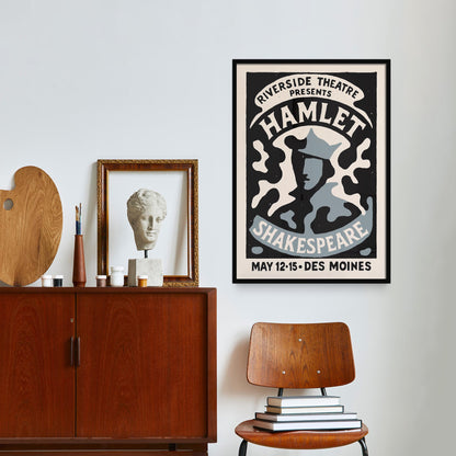 Hamlet Shakespeare Poster Print