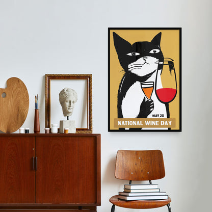 Wine Day Art Print