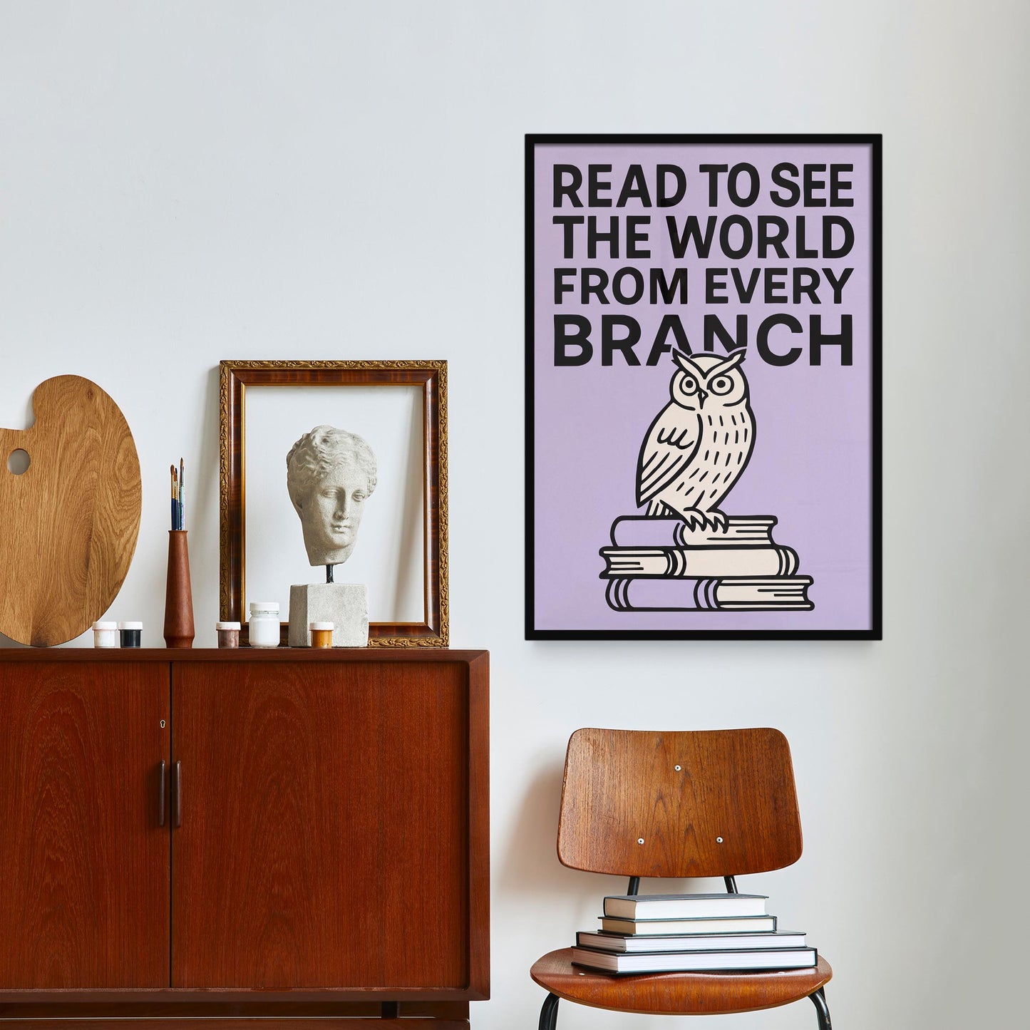 Read More Owl Poster
