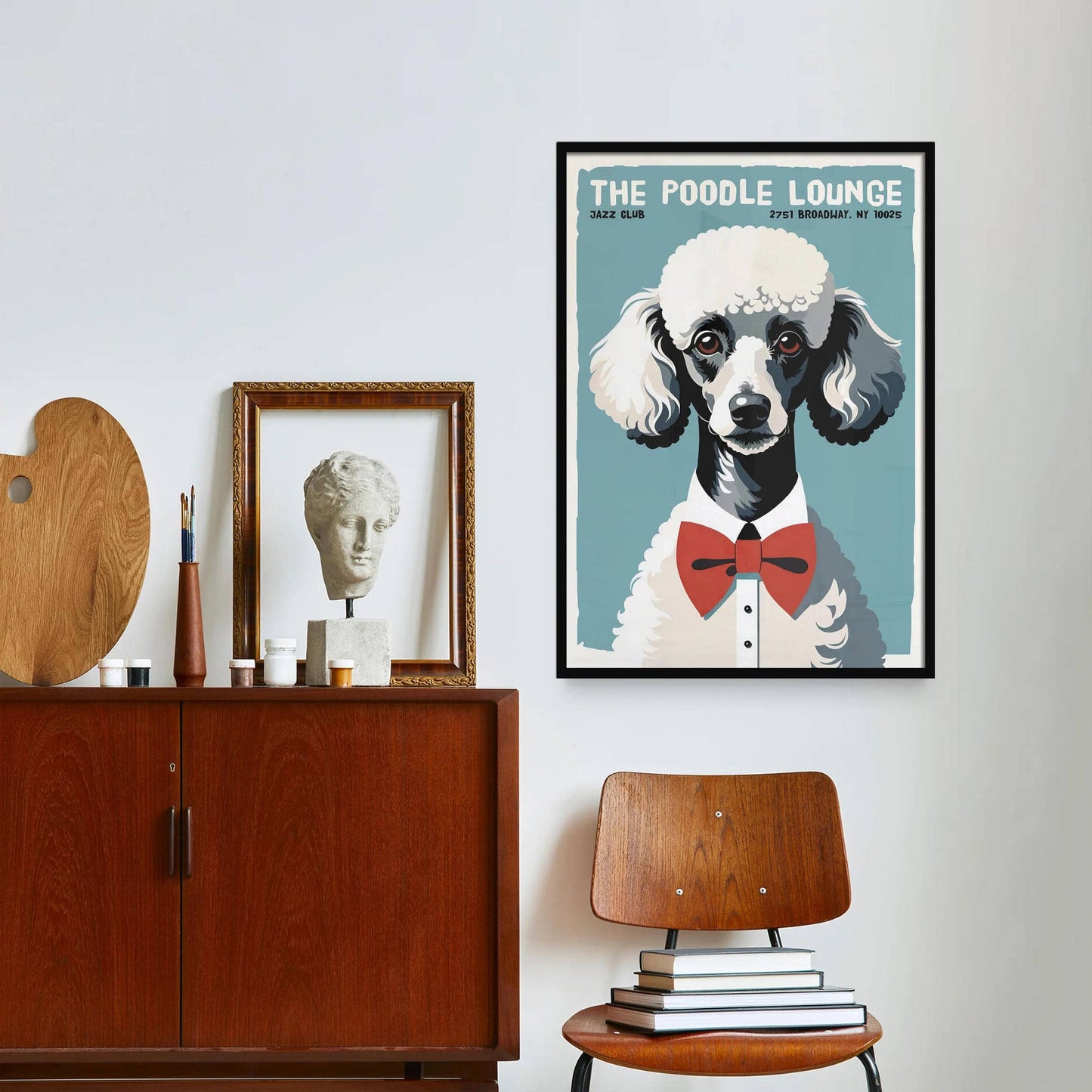 The Poodle Lounge Jazz Poster