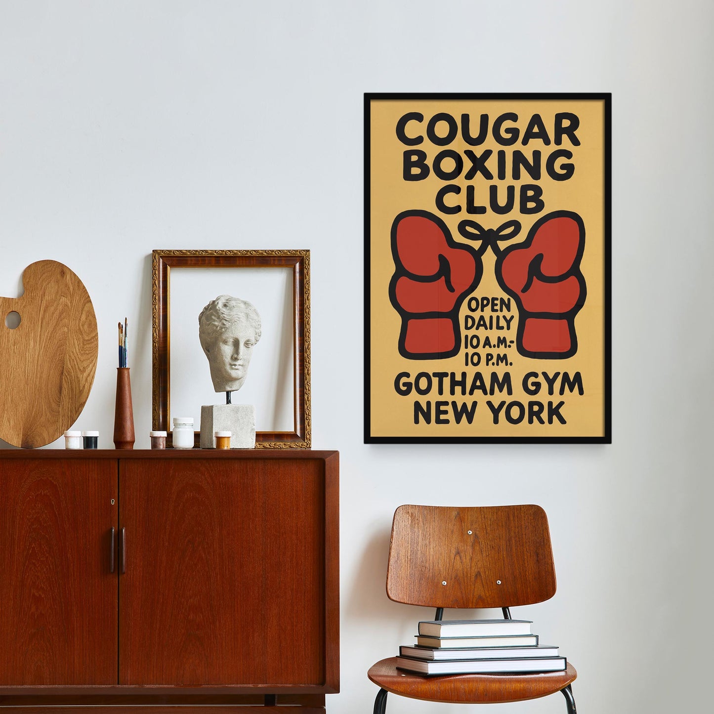 Cougar Boxing Club NYC Poster