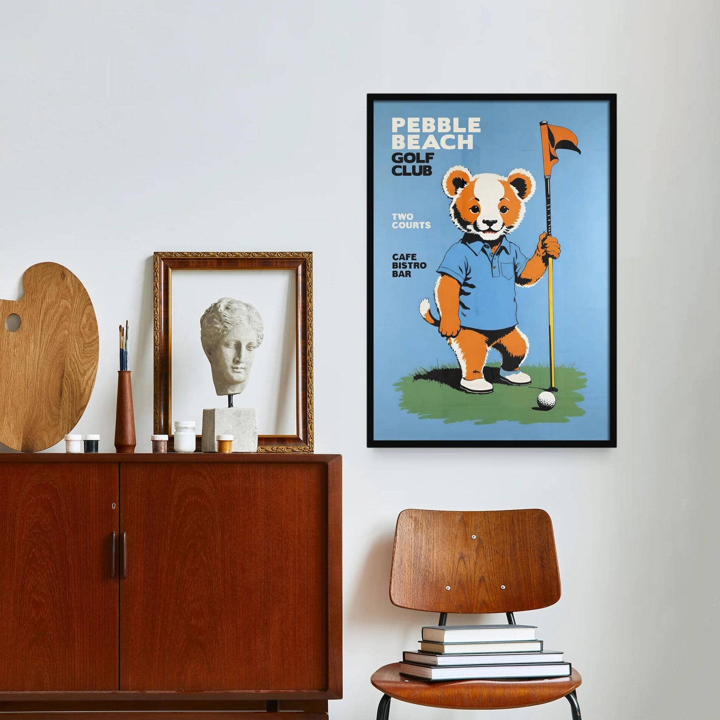 Pebble Beach Golf Club Poster