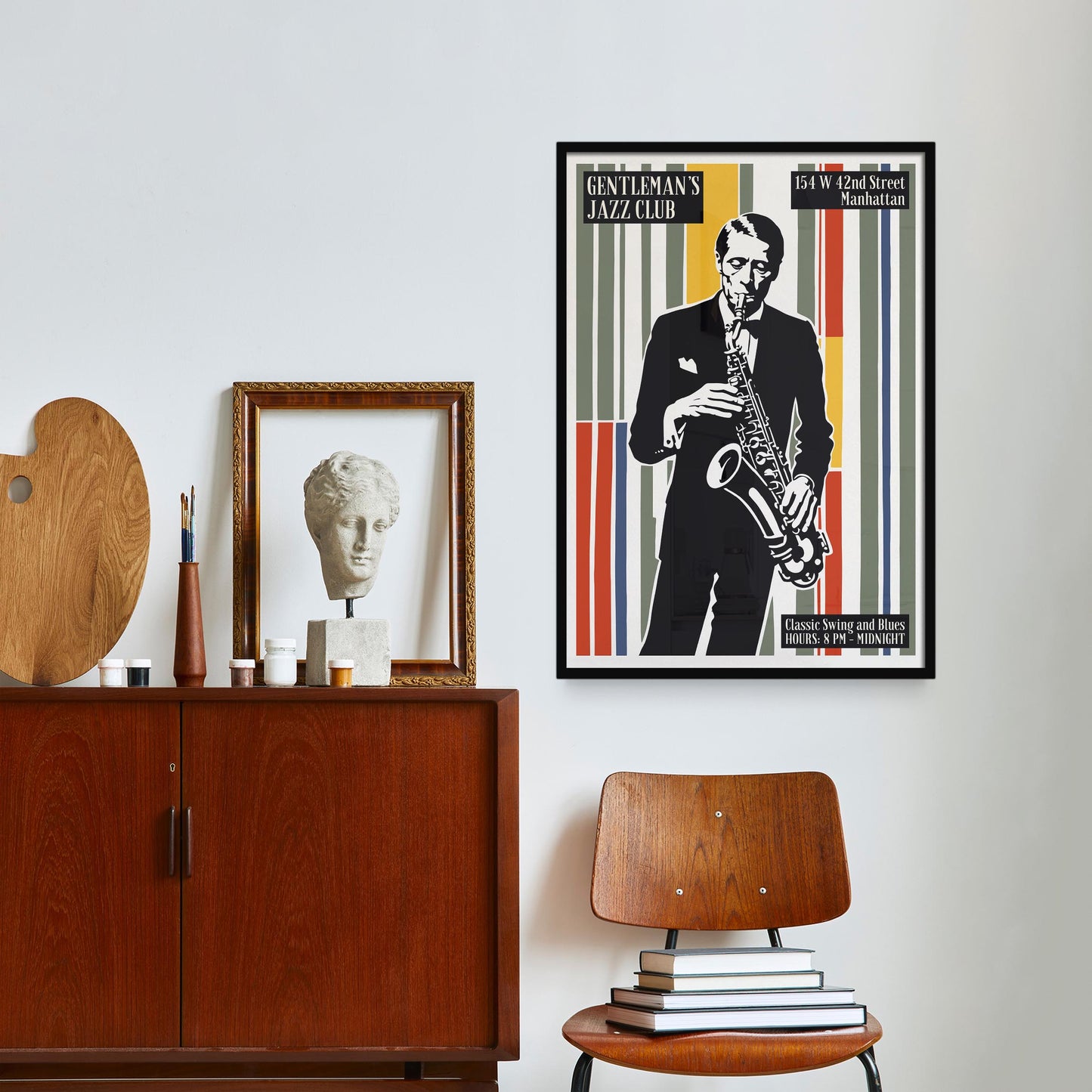 Gentleman's Jazz Club Poster