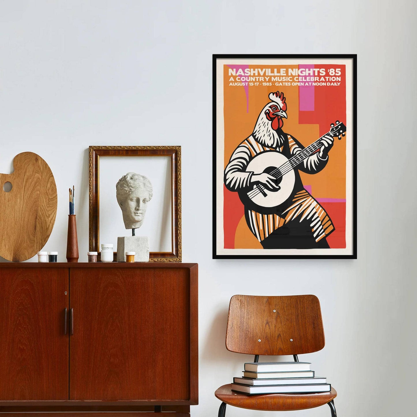 Nashville Nights 1985 Country Poster