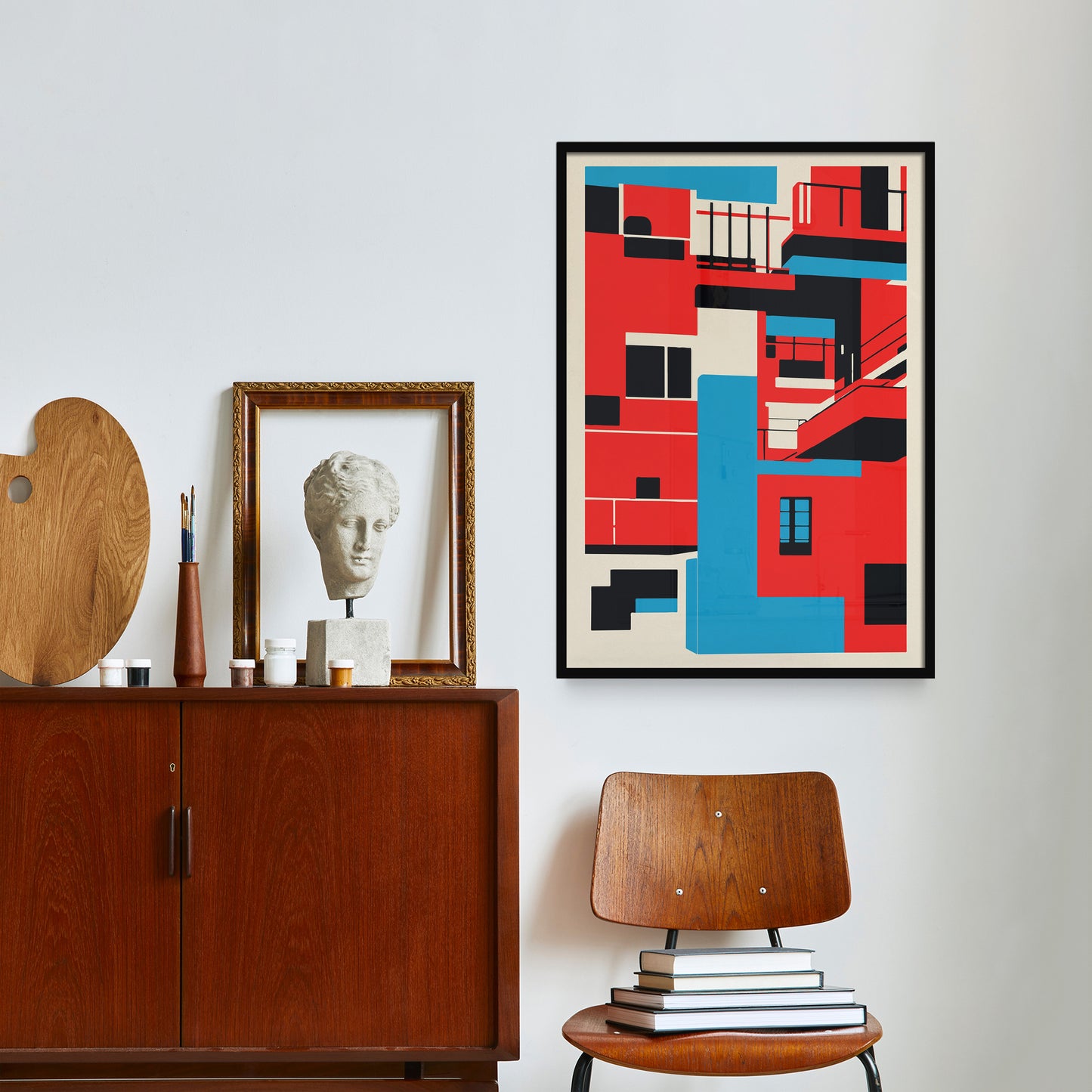 Bauhaus Architecture Poster