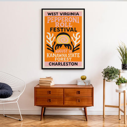 Pepperoni Roll Festival Poster