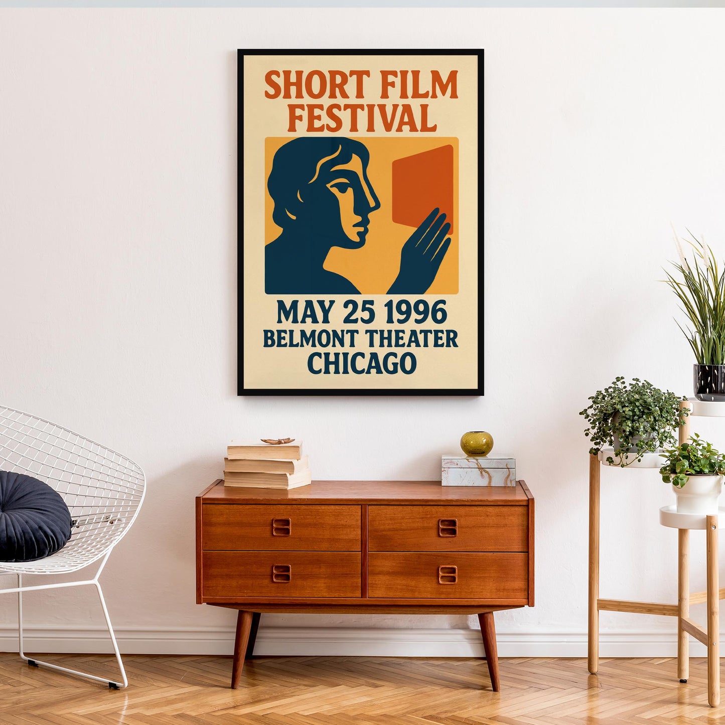 Short Film Festival Vintage Poster