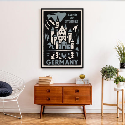 Germany Castle Travel Poster