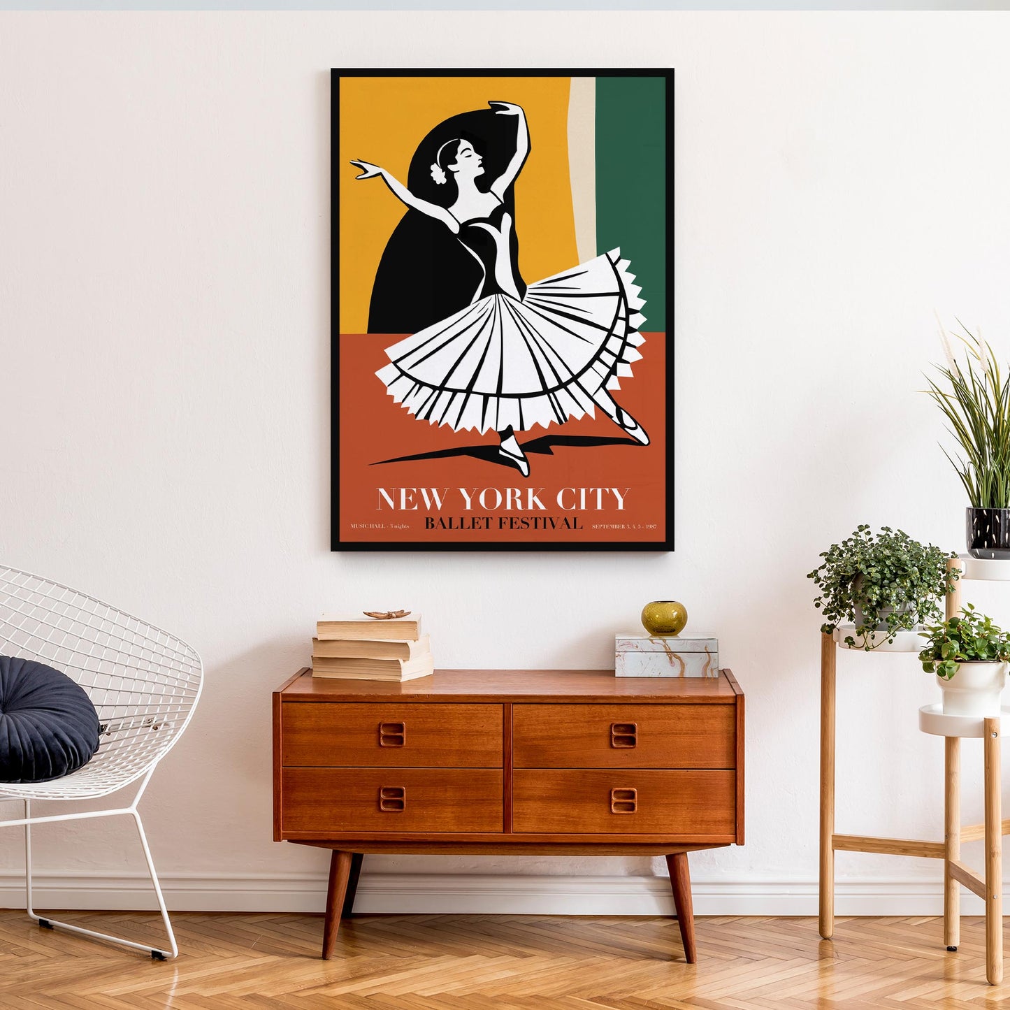 NYC Ballet Poster Print