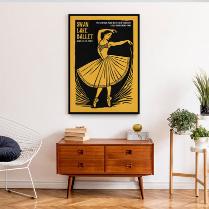 Swan Lake Ballet Poster 2026