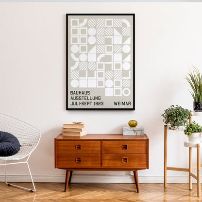 Minimalist Bauhaus Beinge Poster