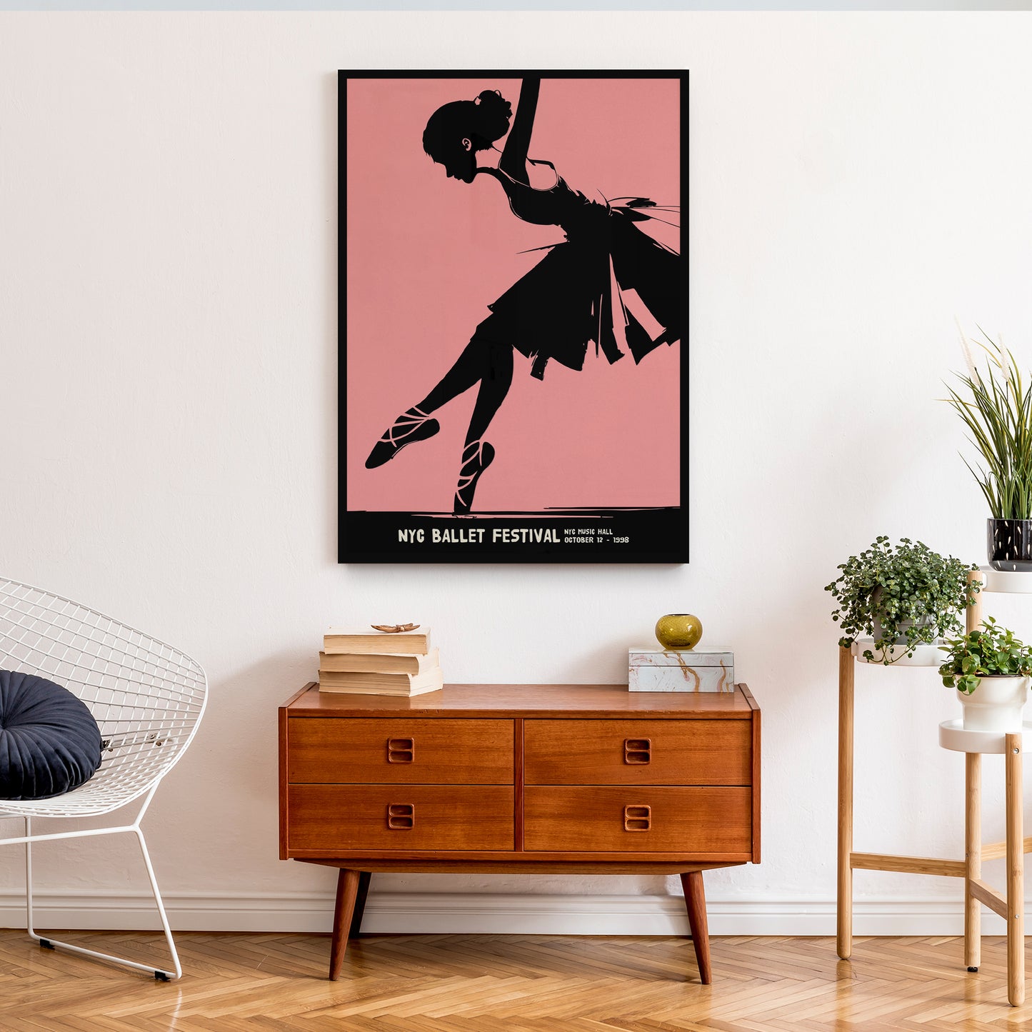 NYC Ballet Festival 1998 Wall Art Print